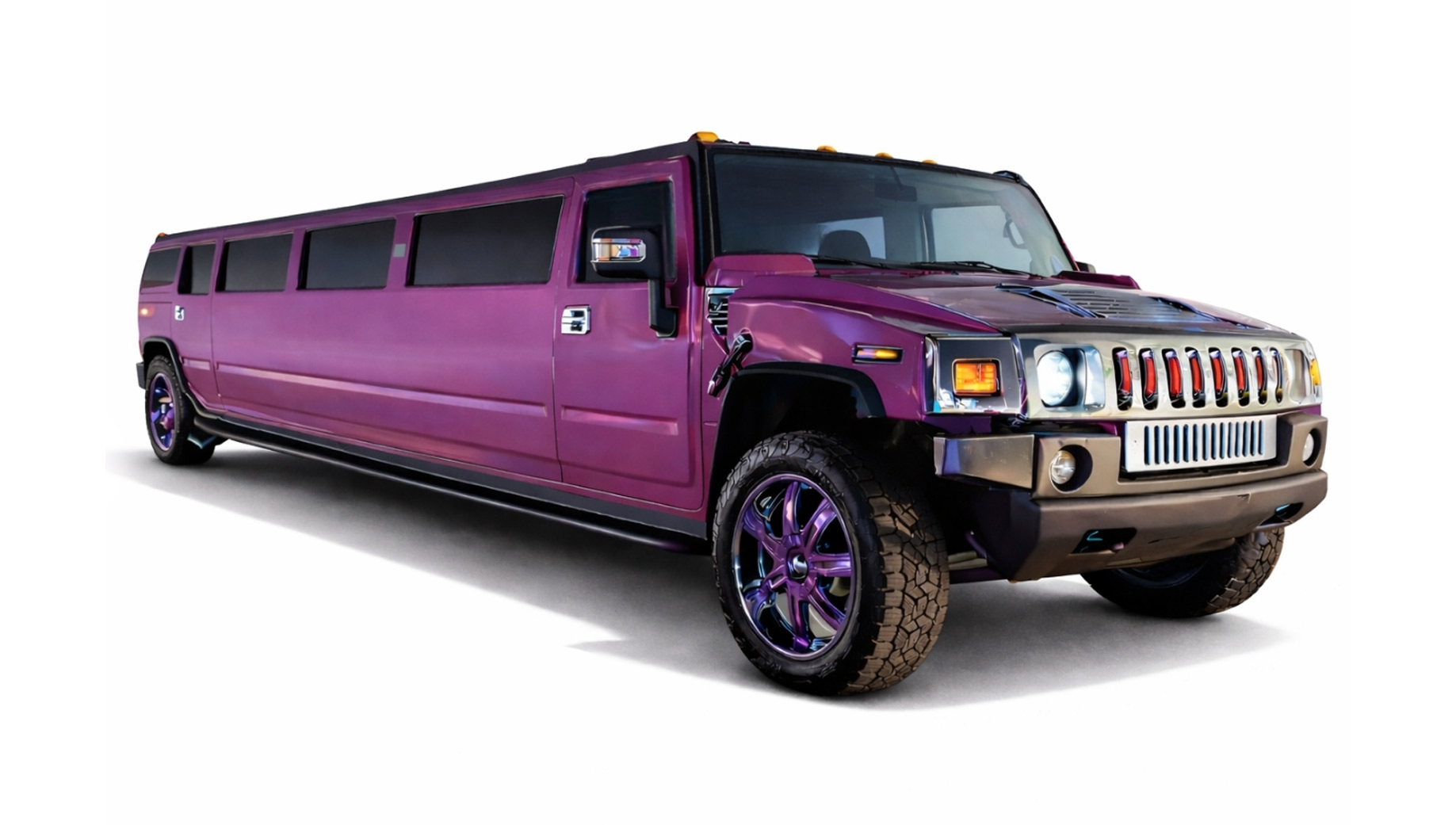 Pink Stretch Hummer Limousine