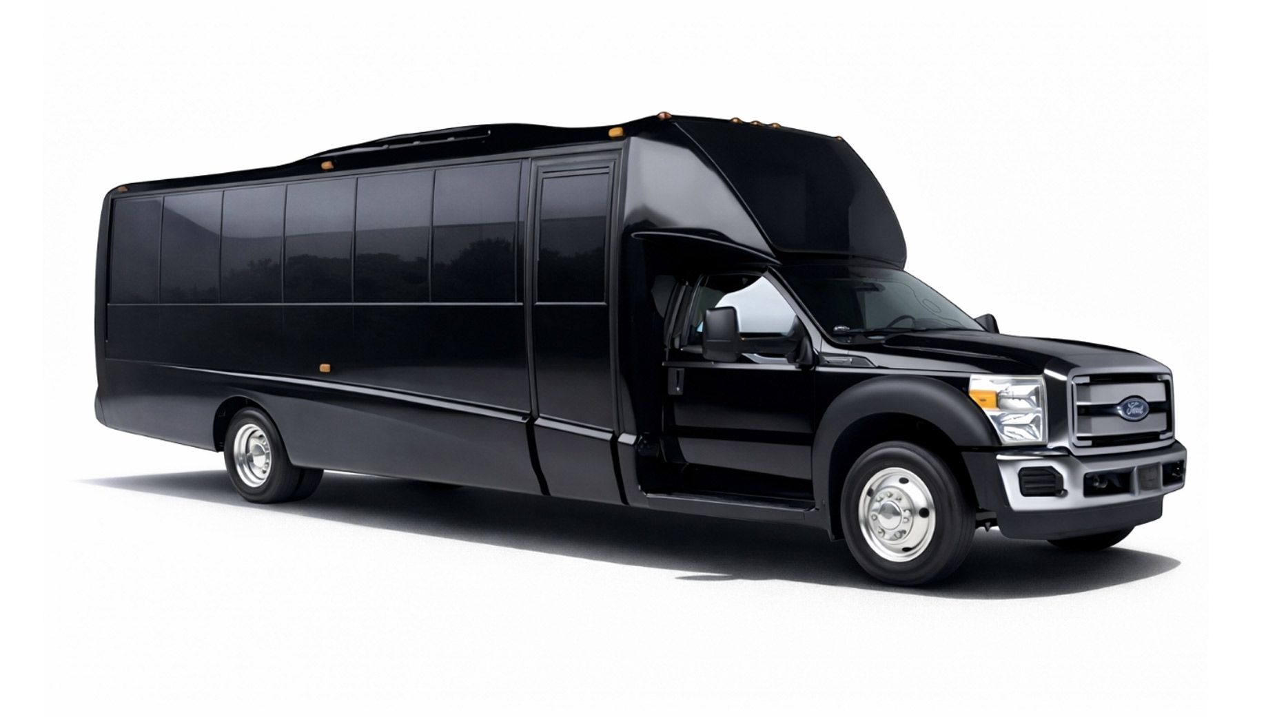 traditional party bus